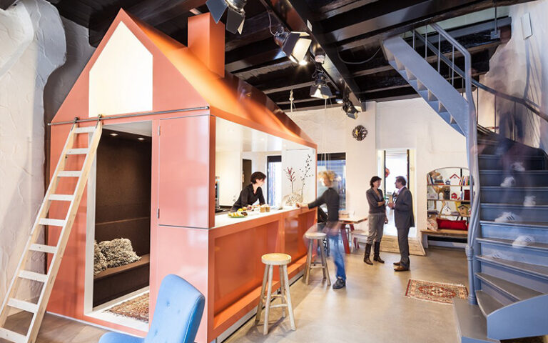 Entree ontwerp Droom van Zwolle kantoor