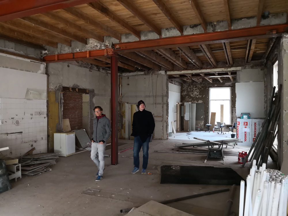 Interieurontwerp kantoor Pixelpillow Zwolle