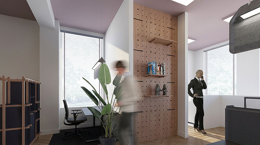 Open office interieurontwerp poixelpilllow zwolle