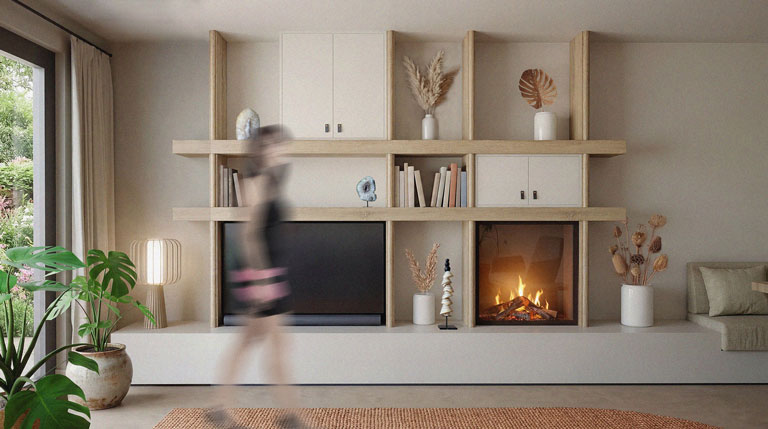 interieur maatwerk kastenwand cinewall particulier